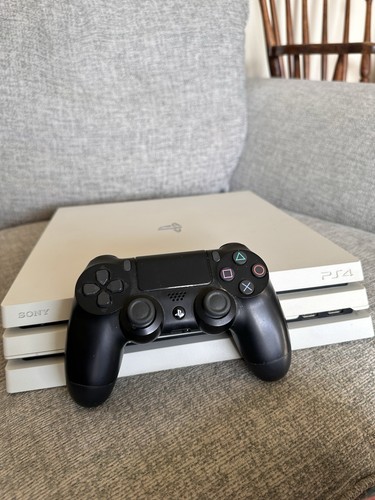 Sony playstation pro white - playstation, 4