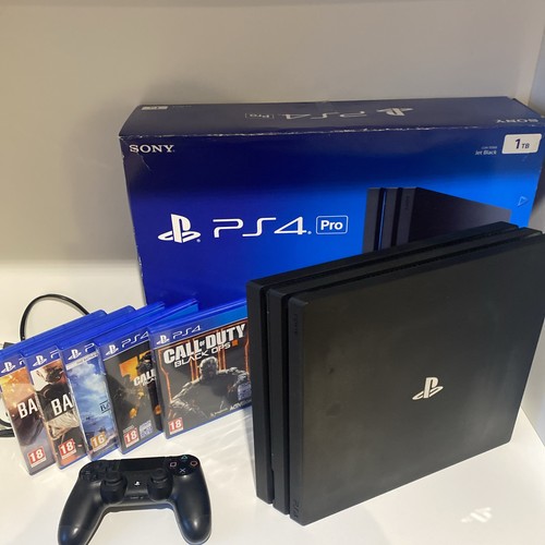 Sony playstation pro black - playstation,
