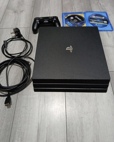 Sony playstation pro black - playstation, 4