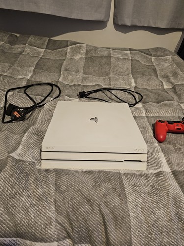 Sony playstation pro white - playstation, 4